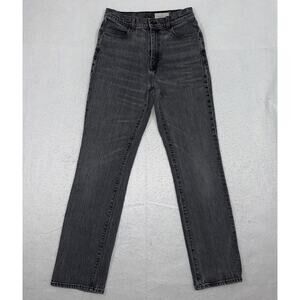 Imogene Willie Jeans Womens 31x31 Black Stone Wash Sophie Straight High Rise